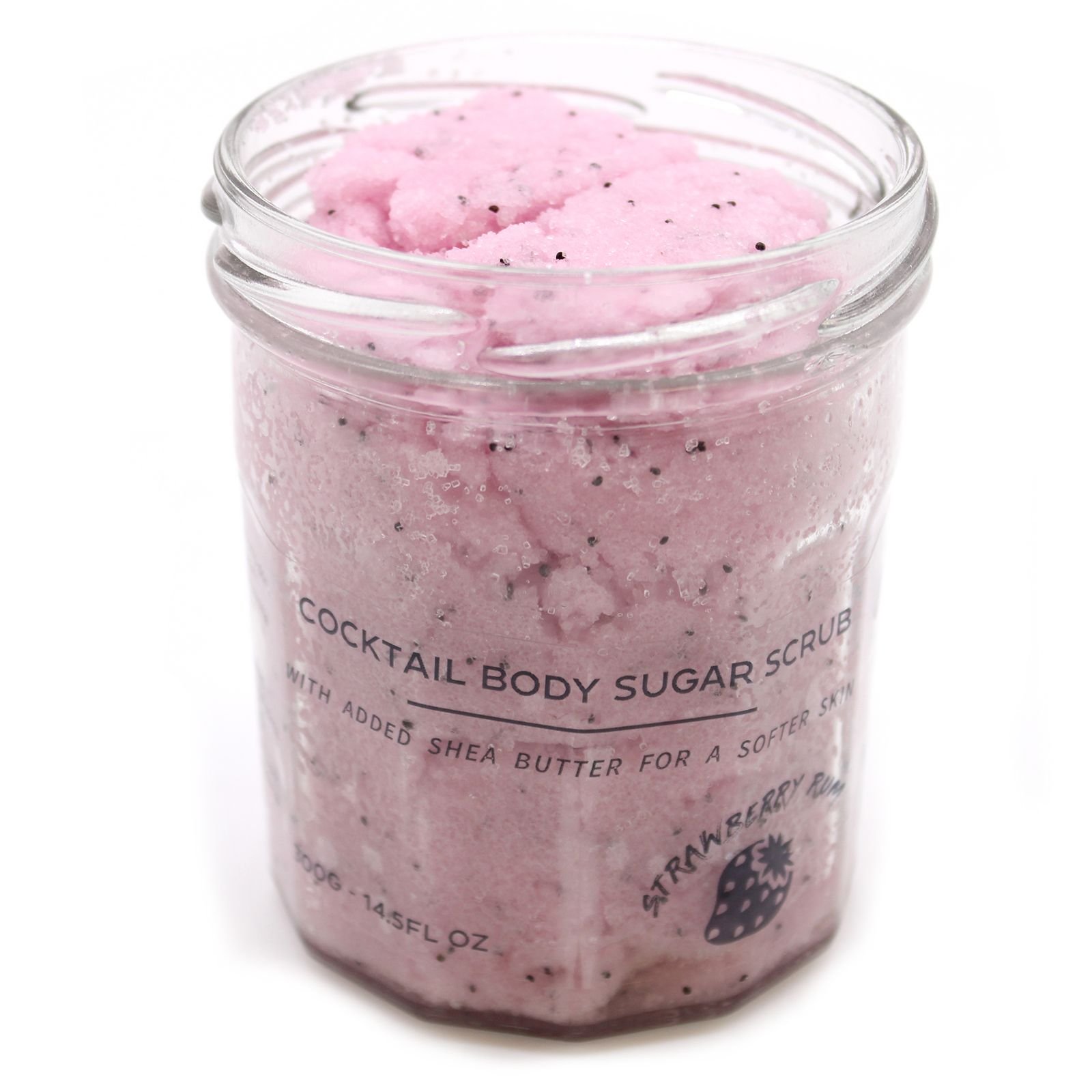 Exfoliante corporal de azĂșcar perfumado - Ron de fresa 300g - Imagen 9