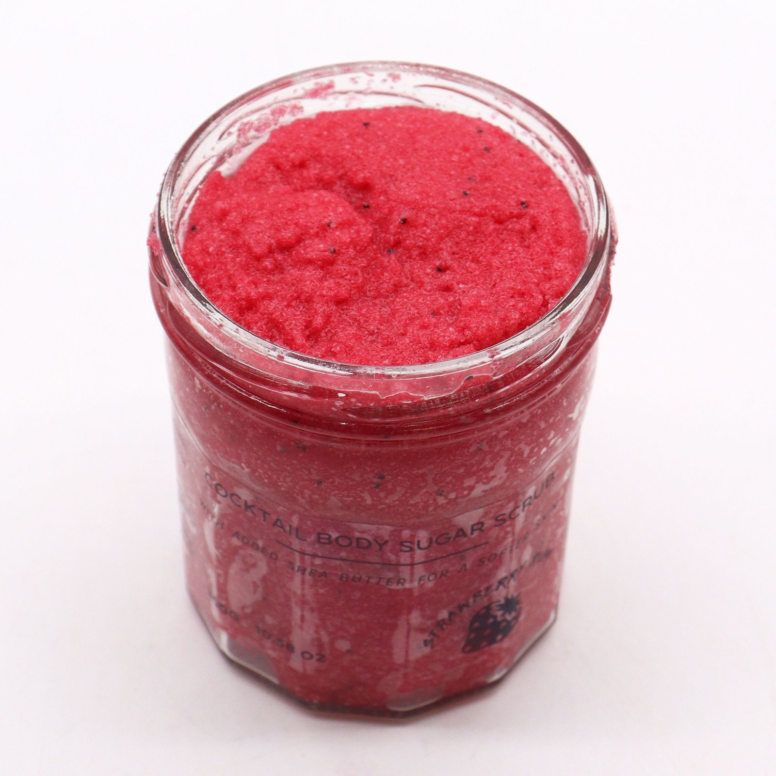 Exfoliante corporal de azĂșcar perfumado - Ron de fresa 300g - Imagen 3